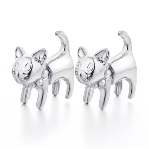 CAT STUD EARRING