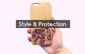 Wood Engraved iPhone Case